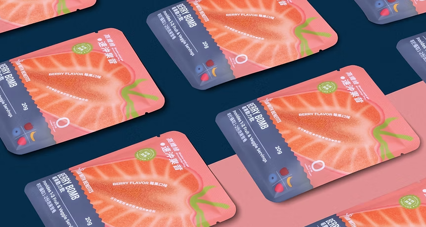 The Berry Bomb High-fiber Smooties developed by Food With Benefits..png