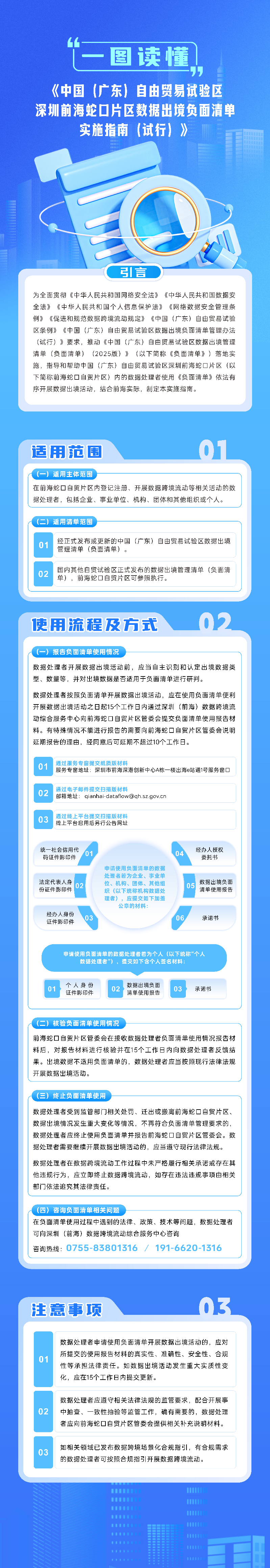 一图读懂《中国（广东）自由贸易试验区深圳前海蛇口片区数据出境负面清单实施指南（试行）》.jpg